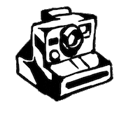Happy Polaroid Sticker