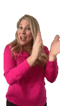 dscapecchi sara thumbs up sara hearthands sara hmmmm sara lookup Sticker