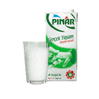 pinarhepyanimda milk izi sut iz Sticker
