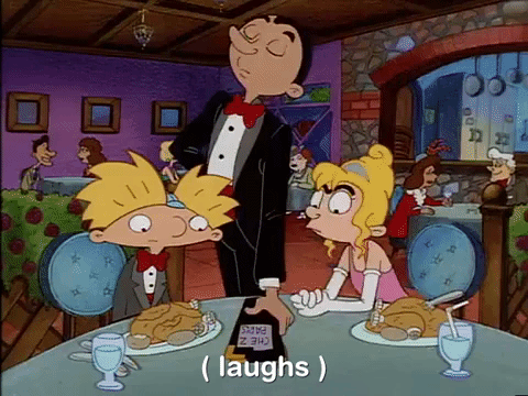 hey arnold nicksplat GIF
