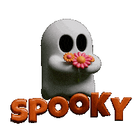 October 31 Halloween Sticker by Evan Hilton