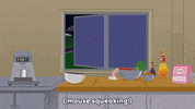 mouse running GIF by South Park 