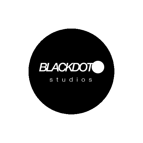 youtube design Sticker by BLACKDOT STUDIOS