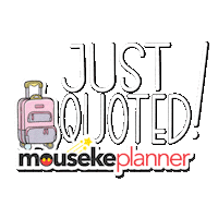 Travel Vacation Sticker by Mousekeplanner