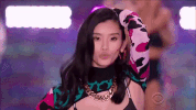 cute victorias secret chinese model super model vs model GIF
