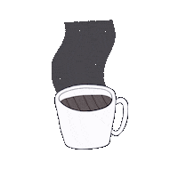 hellagnst coffee winter chill breakfast Sticker