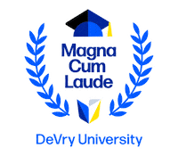 Commencement Sticker by DeVry University
