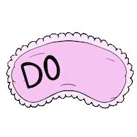 Glow Do Not Disturb Sticker by randydrosario