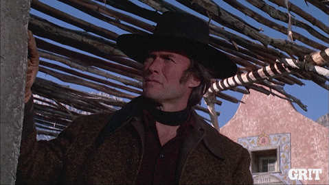 Looking Around Clint Eastwood GIF by GritTV