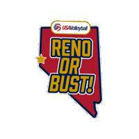 Reno Nevada Sticker by USA Volleyball