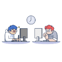 deekaymotion animation working designer aftereffects Sticker