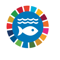 Beach Earth Sticker by André Fraga