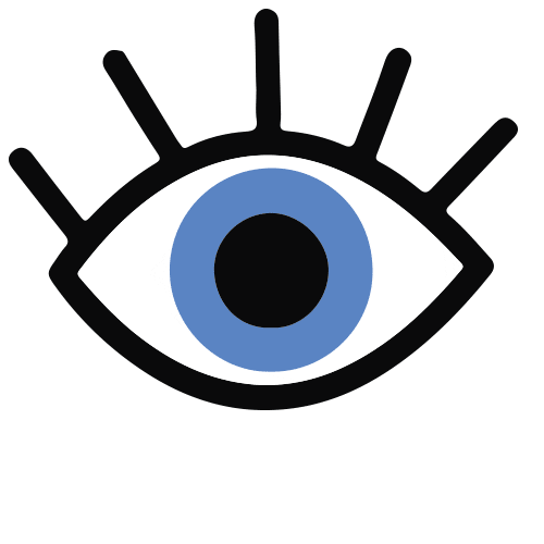 Looking I See You Sticker by Blanco Papel