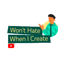 No Hate Community Guidelines Sticker by YouTube