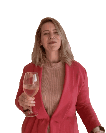 kikapeppermint hiii kika peppermint olarrr oizinho vinho rose Sticker