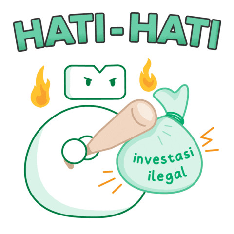 Trading Saving Sticker by bibit.id