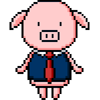 PiggyFarm angry pig piggy piggyfarm Sticker