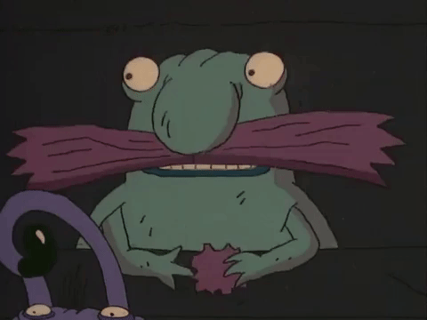 nicksplat aaahh real monster GIF