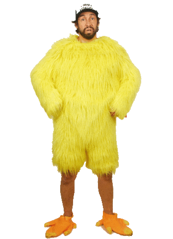 chicken what Sticker by Muyloco