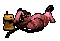 Ribs Sticker by Crazy Pig