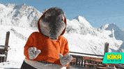 snow hello GIF by KiKA