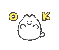 Cat Ok Sticker