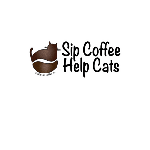 tabbycatcoffee coffee cats tabby cat coffee tabbycatcoffee Sticker