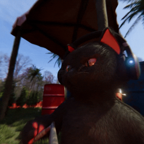 purrfreak giphyupload cat kitty weed GIF