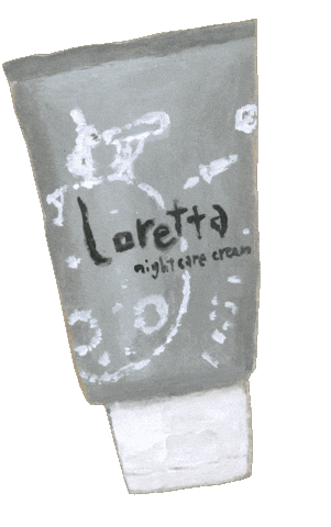 Loretta Sticker by tintbar
