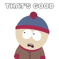 Thats Good Stan Marsh Sticker by South Park