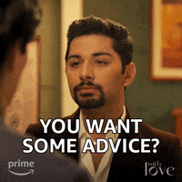 With Love Advice GIF by Amazon Prime Video