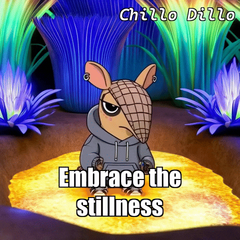 Peace Glow GIF by Chillo Dillo