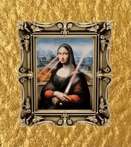 Mona Lisa Arts GIF by ElmonX
