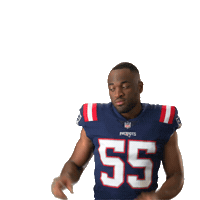 Over There Reaction Sticker by New England Patriots