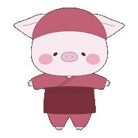Japan Pig Sticker