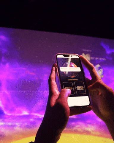 lzyvisual giphyupload interactive projection mapping video mapping GIF