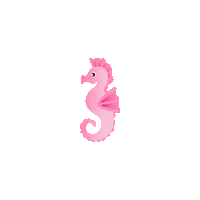 Sea Horse Summer Sticker by LOAVIES