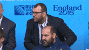 excited michael cheika GIF by World Rugby