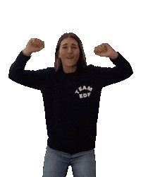 Happy Perrine Laffont Sticker by EDF Officiel