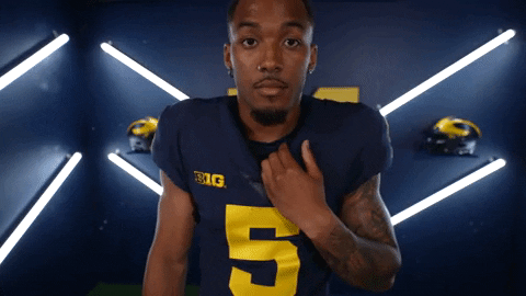 Go Blue College Football GIF by Michigan Athletics