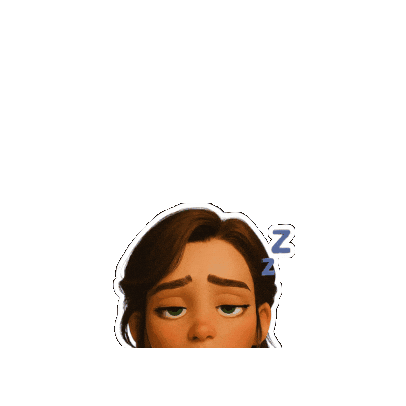 Logan Quiero Dormir Sticker