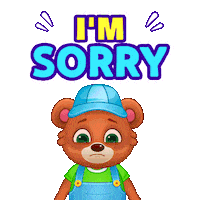 Sad I Am Sorry Sticker by Lucas and Friends by RV AppStudios