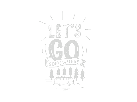 Shakacamper giphyupload travel lets go adventure Sticker