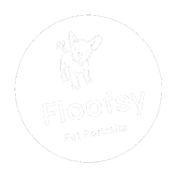 Dog Sticker by Floofsy