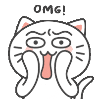 Cat Omg Sticker by KIKI