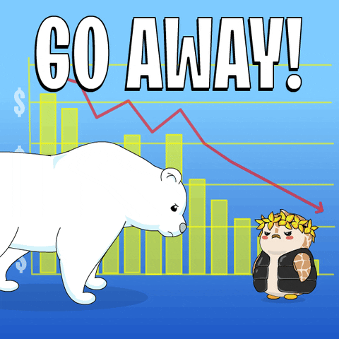 Bear Liquidate GIF by Pudgy Penguins