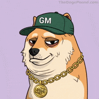 Good Morning Nod GIF by Doge Pound