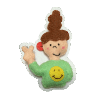 pukushi love happy fun heart Sticker