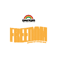 Freedom Overjam Sticker by OverJam_Reggae_Festival