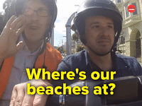 Where's our beaches at?